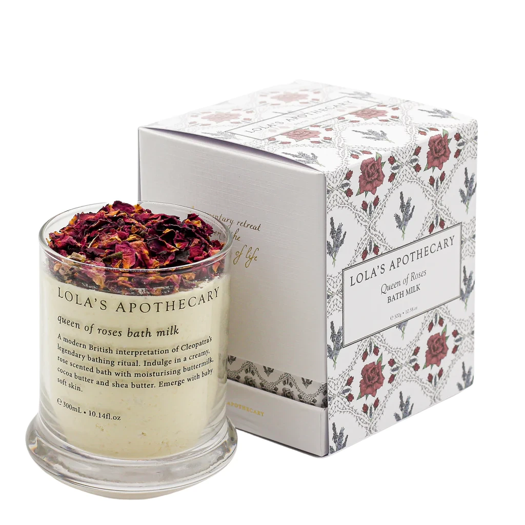 Queen of Roses – luksusowe mleczko do kąpieli z różą (300 ml)